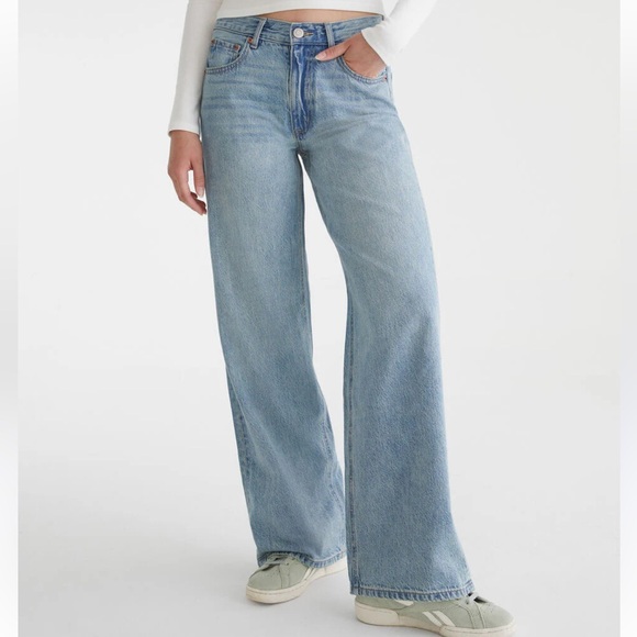 Aeropostale Denim - Aeropostale High Rise Super Wide Leg Jeans